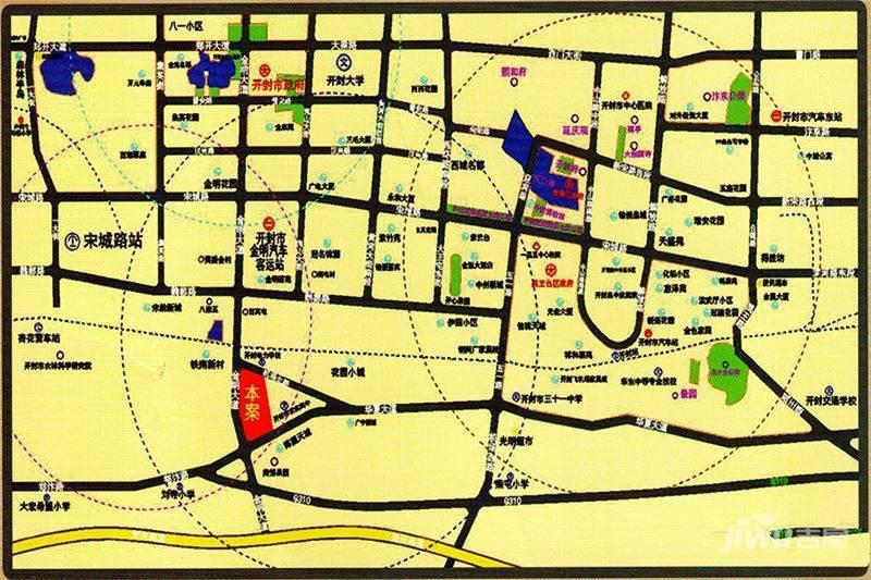 东京御园位置交通图