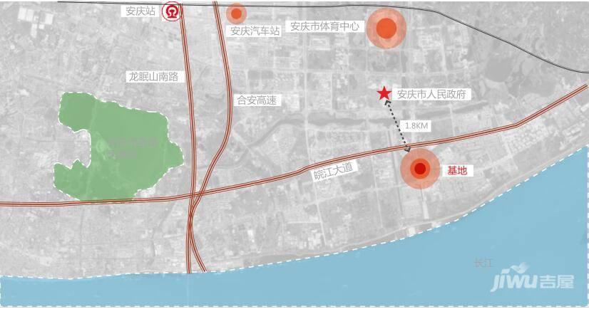 大发宜景城商业综合体位置交通图