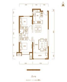 乌鲁木齐富力城户型图-房型图-平面图-吉屋网