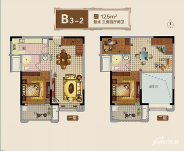 芜湖新华联铂悦府户型图-房型图-平面图-吉屋网