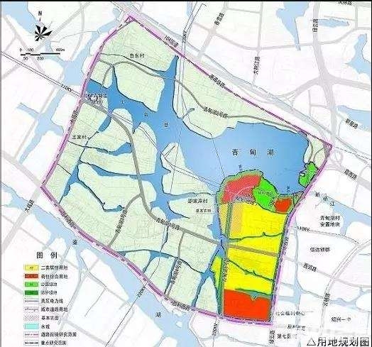 绍兴城西规划一:青甸湖 青甸湖是绍兴六湖之中还未开发的湖区