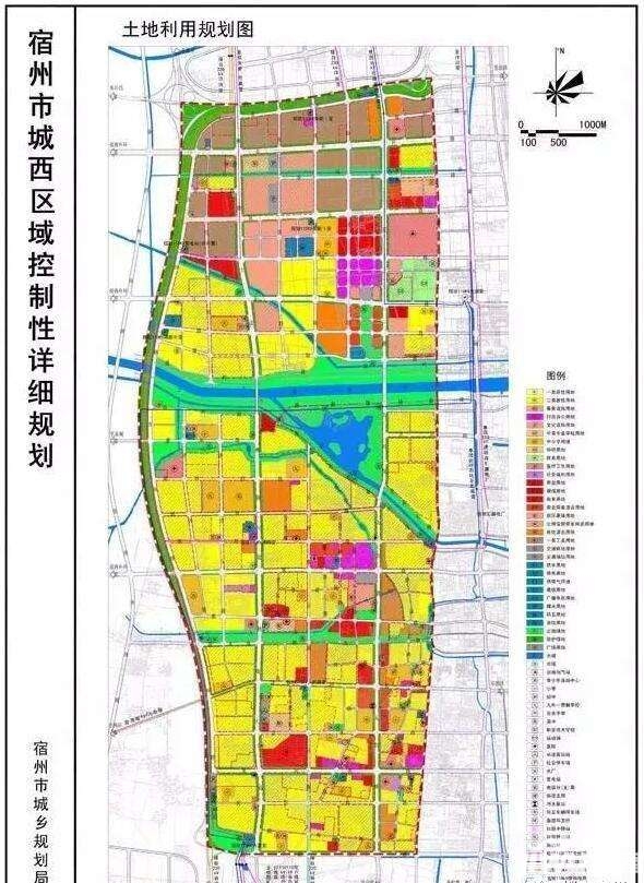 宿州西城区规划及城市设计曝光,速览