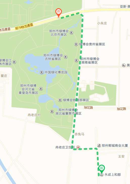 永威上和郡到绿博园.png