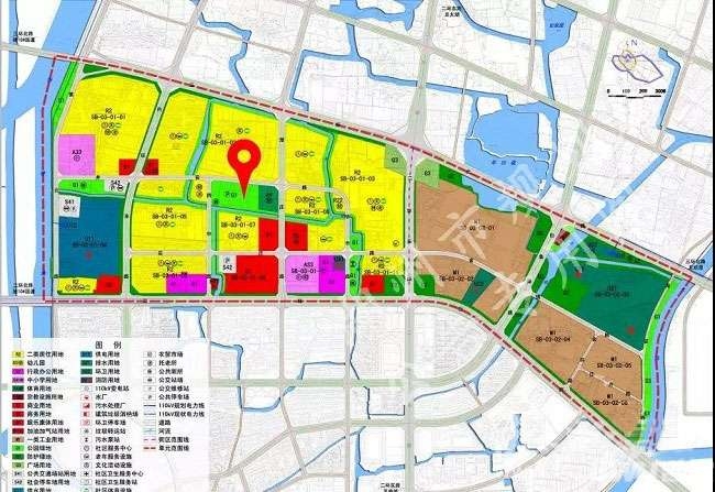 北依井安路,西接四中路,东临潜庄路,南侧为规划城市河道, 净用地面积