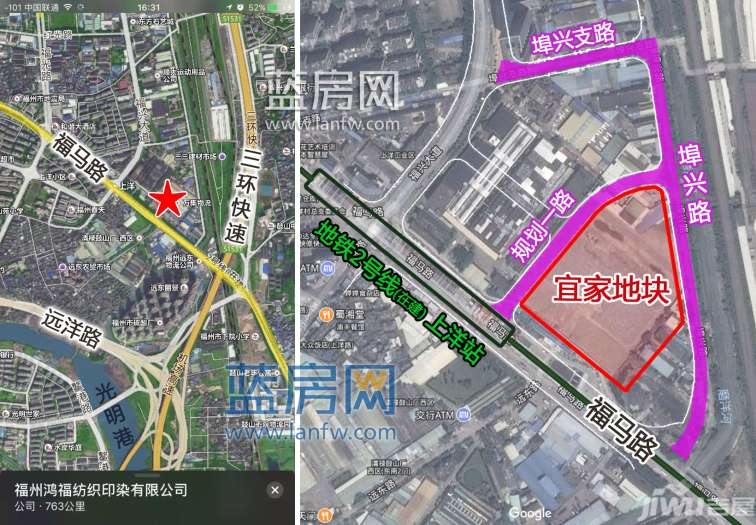 规划一路起于福马路,止于埠兴路.道路全长373.