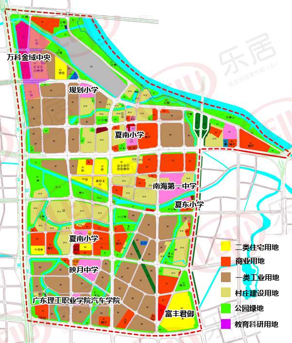 佛山金融高新区c区*规划 c区东拓规划方案出炉