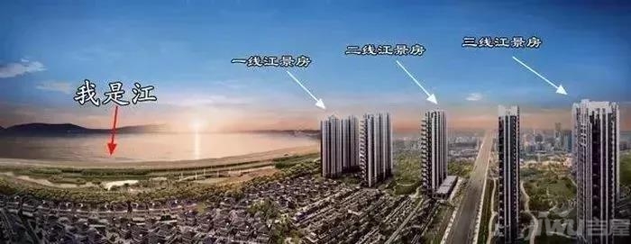 江畔大地"135平样板间的奢华风  对于真正的江景房, 拥有一个好户型