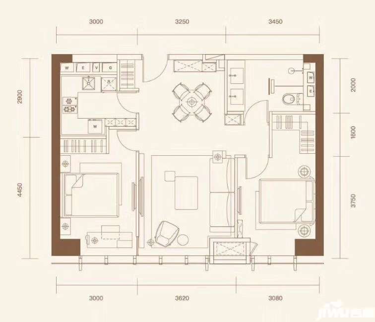 MIFC和平翰林公馆户型