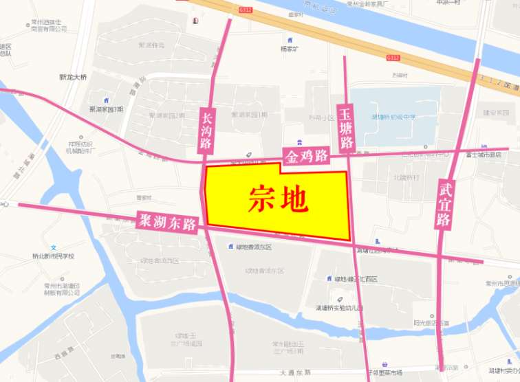 武进区将迎来土地出让潮!5宗优质地块规划条件批后公布