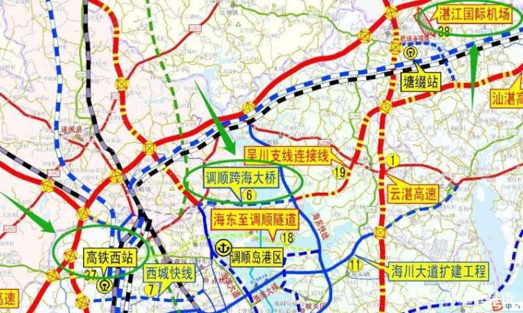 湛江调顺跨海大桥设计方案优化工作