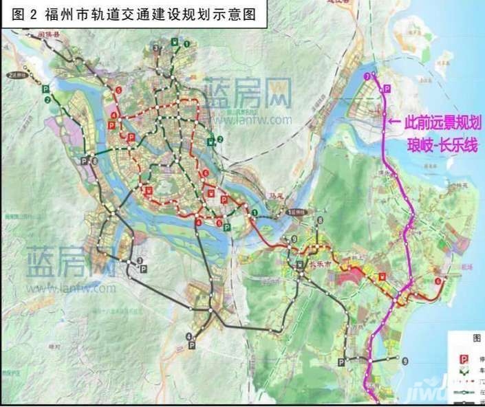 福州地铁4,5,6号线大调整 地铁2号线有何进展