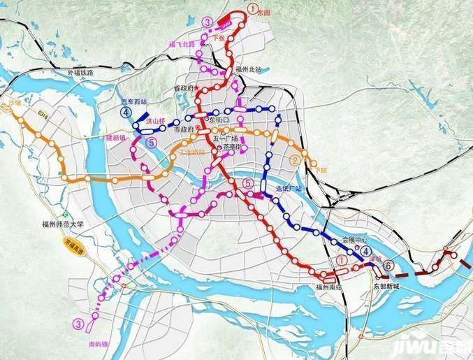 福州地铁2号线最新消息马尾延伸段获批3号线重新规划了吗