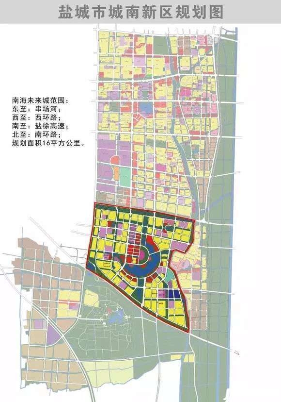 盐城市区域板块划分 地域篇