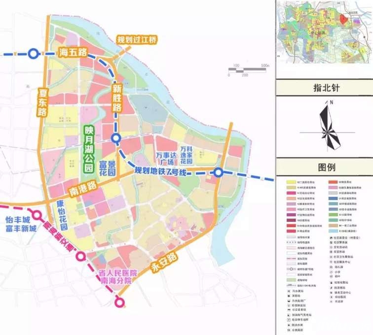按照日前佛山市国土资源和城乡规划局发布的桂城街道平洲旧城片区的图片