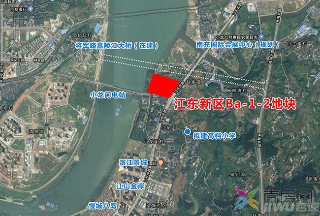 南充房产网 12宗地块分别位于江东新区,物流园片区,望城坡片区及文峰