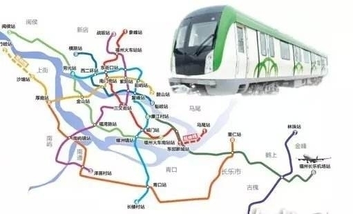 福州地铁2号线全线22个车站主体结构封顶!人防