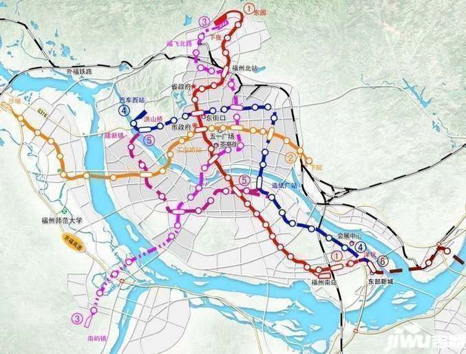 福州地铁,福州地铁2号线线路图,福州地铁4号线最新站点