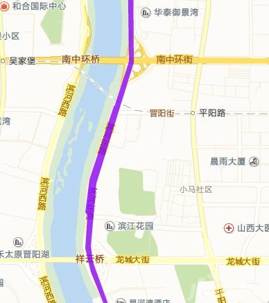滨河东路,祥云桥,南中环桥,太原交警支队
