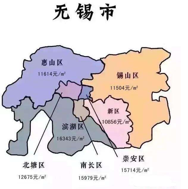 江苏13市最新房价地图出炉!连云港下跌最严重?