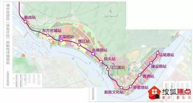 福州地铁2号线延伸至马尾 地铁2号最新消息经过几个站