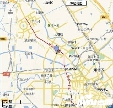 星公馆项目周围主要交通动线:中环线,光荣道,地铁1号线在勤俭道