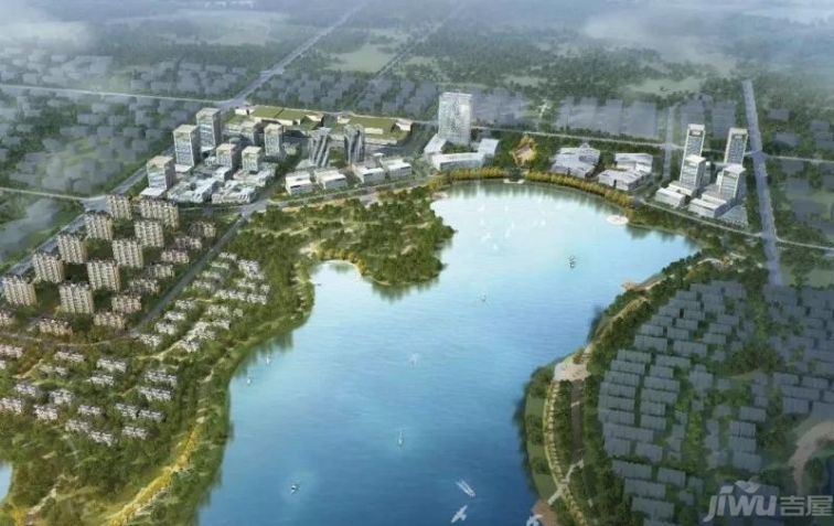 动态黑色音符 在政府规划和政策的引导下 团风产业新城 全面落实产城