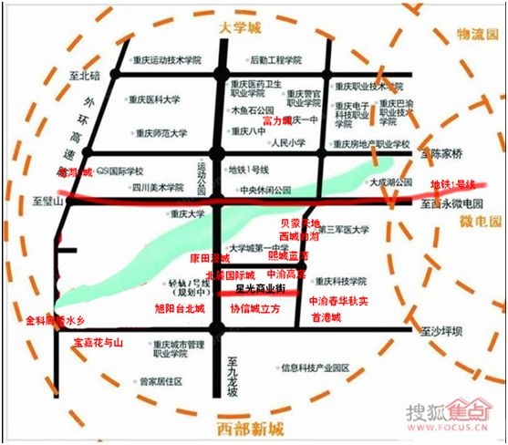 40℃的重庆,发烧的大学城 南宁北还会远吗?