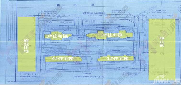 高新区润都锦园项目共建设4栋住宅楼