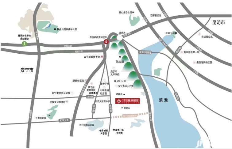 花样年麓湖国际规划效果图