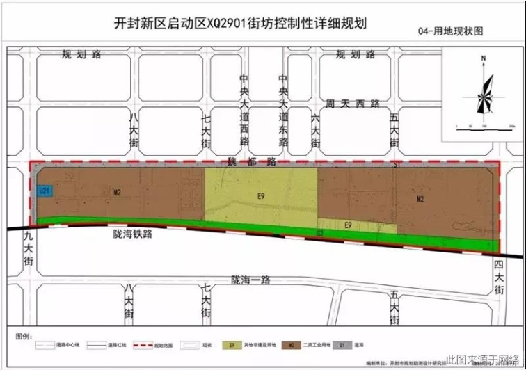 开封新区启动区xq2901街坊控制性详细规划