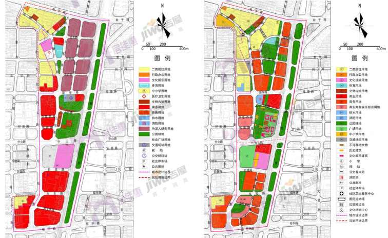 石家庄中央商务区控规公示 土地利用规划图首度曝光