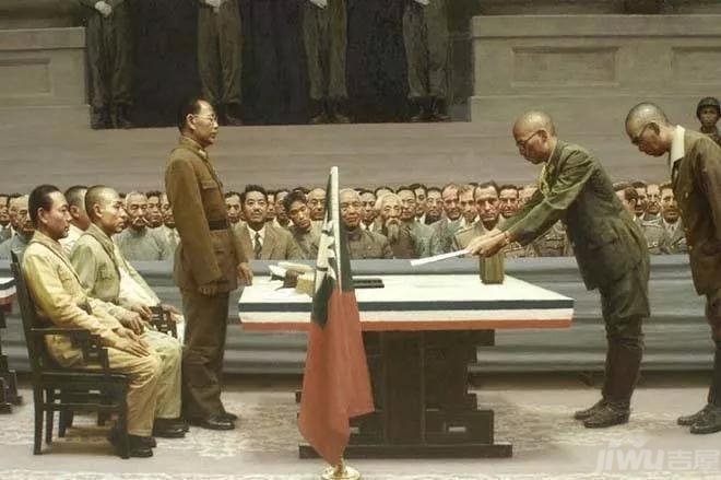 1945年8月15日,日本战败投降,日军被我们从中国的国土上彻底驱逐.