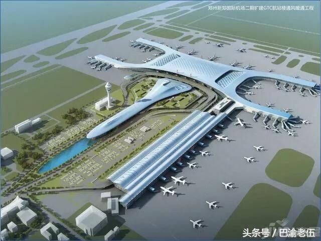 郑州新郑国际机场,新,靓,壮美