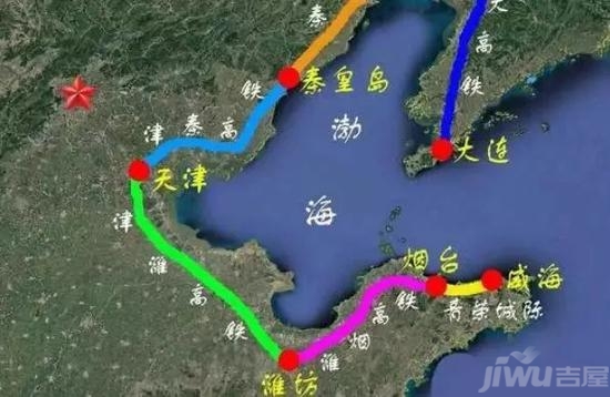 环渤海高铁12月动工,将在秦皇岛设立4个站点