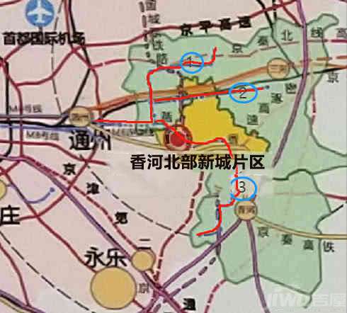 重磅!北三县全境地铁规划路线流出,香河区位优势明显!