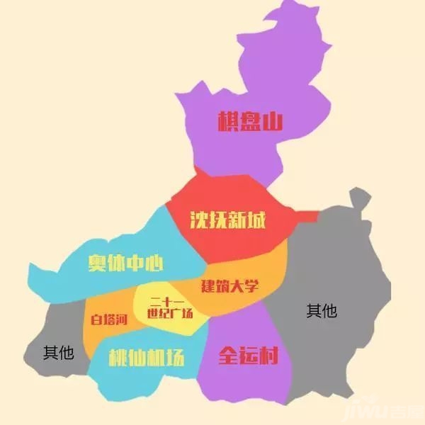 大东区规划图 6,浑南区——高新产业,自贸区