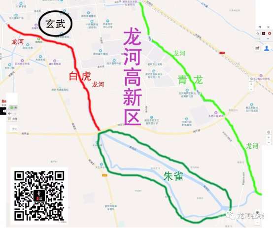 廊坊安次买房:一张图看懂龙河高新区风水