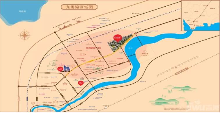 汇景九里湾让河源更美好
