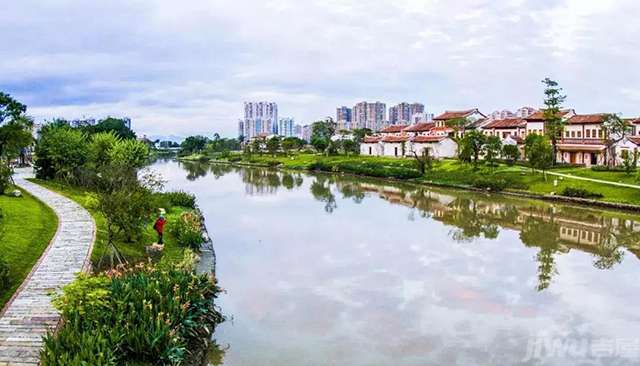 漳州房产网 漳州楼盘 禹洲雍禧澜湾 全区城市主干道只有一纵(即九龙