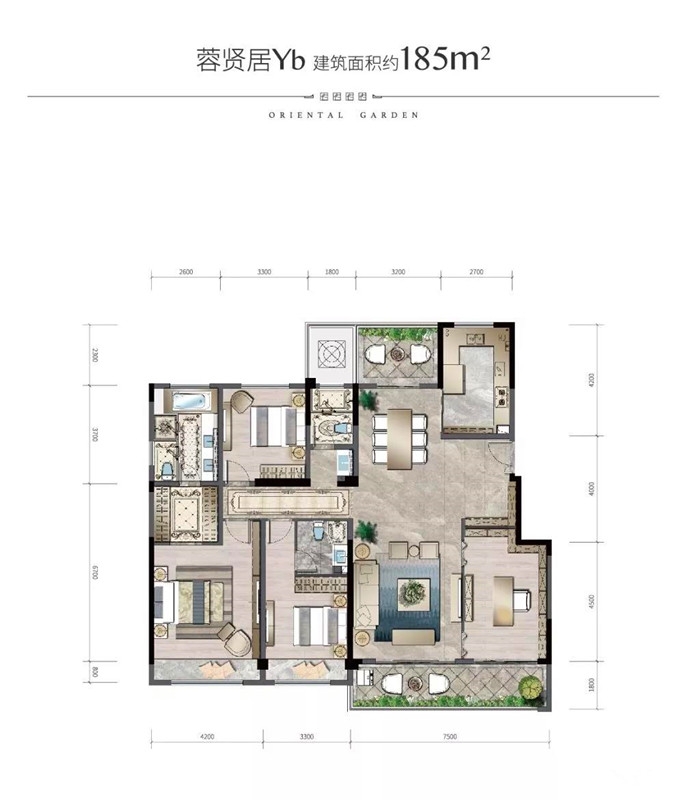 康桥悦蓉园洋房户型图 {康桥悦蓉园新房} 先看康桥悦蓉园 145-185㎡