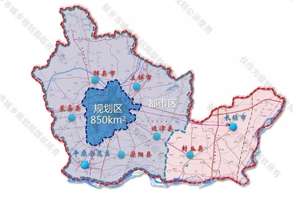 其覆盖范围可直接覆盖新乡周边辉县市,卫辉市,原阳县,平原新区,延津县