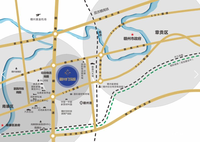 赣州灯饰城位置交通图图片
