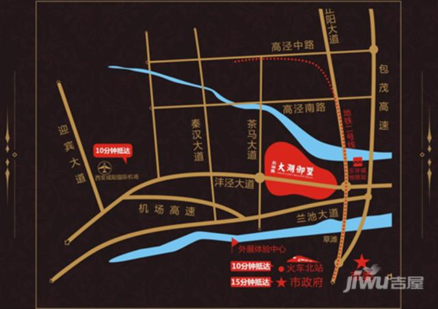乐华城幸福小镇位置交通图图片