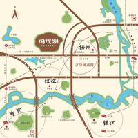 扬州玥珑湖位置交通图图片