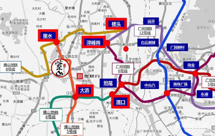 保利紫山（紫晨、紫誉、紫山府）位置交通图图片