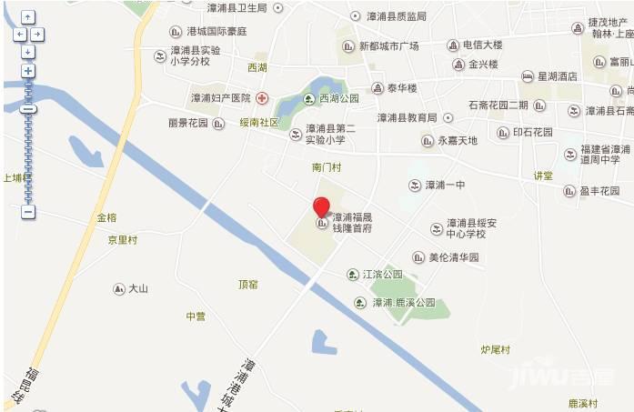 福晟钱隆首府位置交通图图片