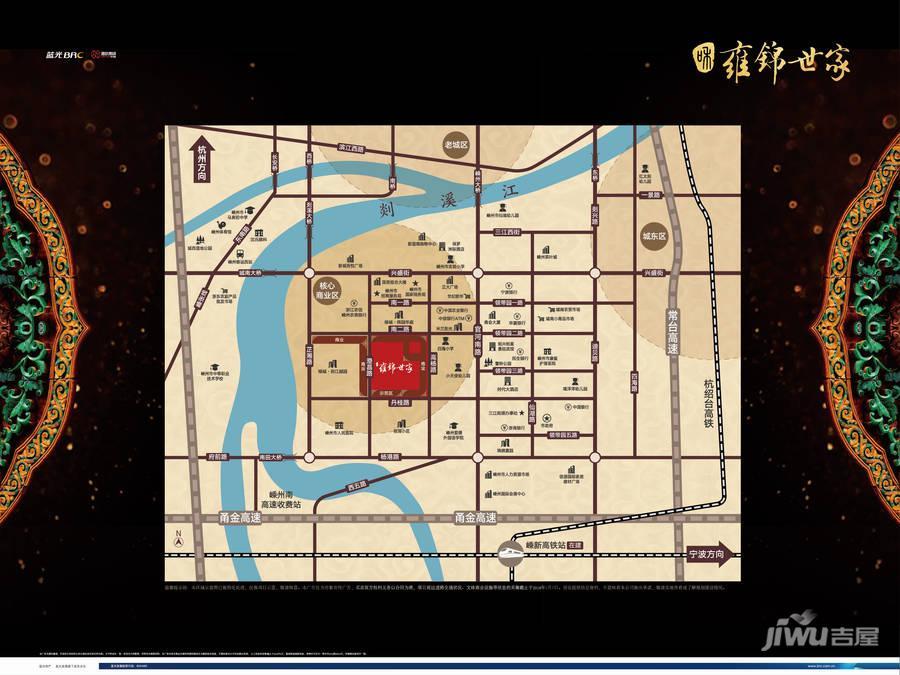 锦城商业中心位置交通图