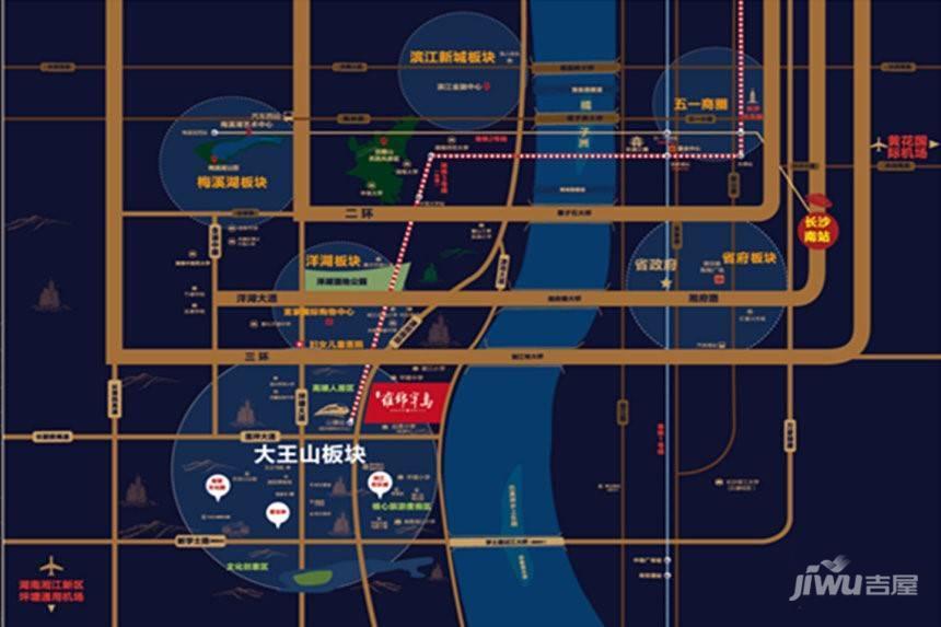 蓝光雍锦半岛位置交通图4