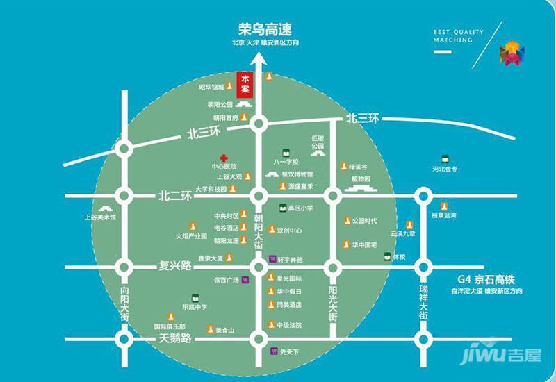 壹城中心位置交通图图片