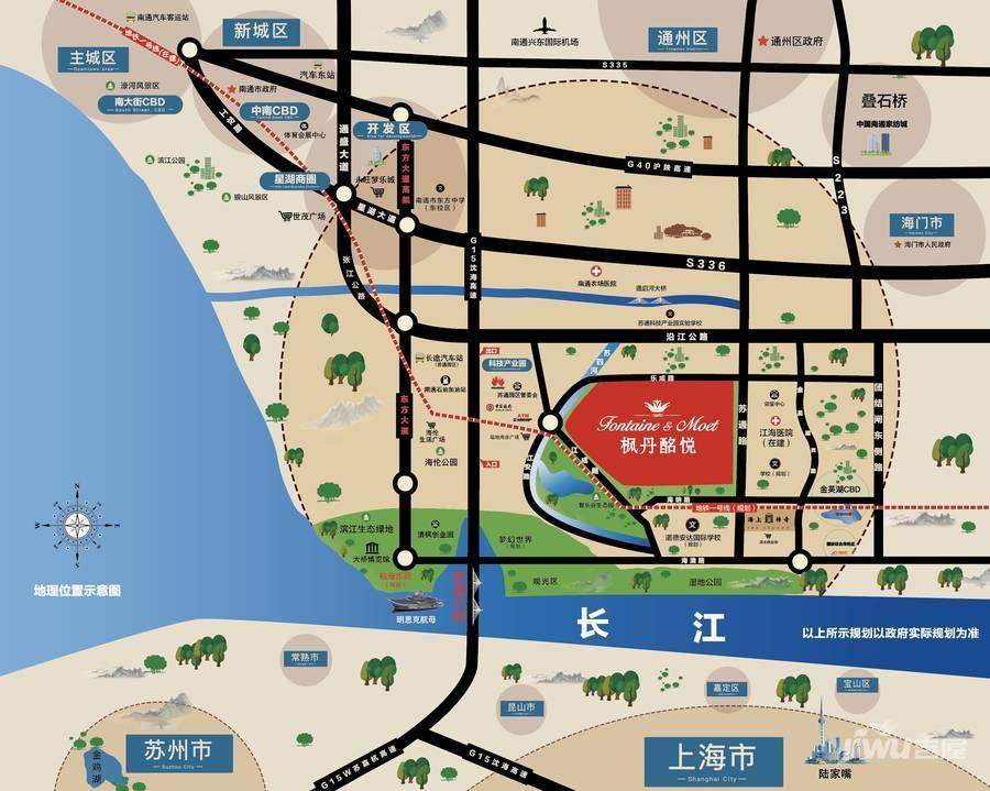 枫丹酩悦位置交通图5